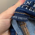 American Eagle Super Stretch Distressed Jegging Crop Dark Wash Jeans Photo 2