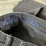 Tory Burch  Wade frayed flare jeans stone washed black sz 26 Photo 4