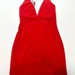 Lovers + Friends  Catalina Mini Dress in Cherry Red Small Photo 2