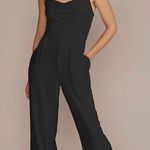 David's Bridal Black David’s Bridal Jumpsuit Photo 0