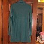 Gibson  shawl collar Teal Open Front Cardigan Sweater medium Photo 5