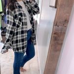 Market & Spruce  black & white flannel size XLarge Photo 1