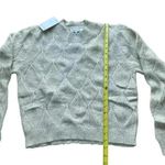 Emory park  knitted pullover gray size M Photo 5