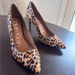 Calvin Klein Leopard Print Leather Shoes Photo 0