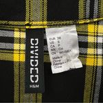 H&M  Divided Fitted Plaid Mini Dress Photo 3