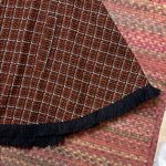 VTG CHRISTENFELD OF CALIFORNIA KNIT GEOMETRIC ZIP PONCHO FRINGE Orange Photo 4