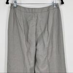 Talbots Gray Pure Silk Blend Trouser Pants Size 6 career office professional Photo 5