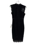 Bardot Lace Panel Midi Dress In Black Size XS NWT Photo 4
