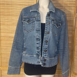 Silver Jeans Y2K  long sleeve denim jean jacket woman’s XL Photo 0