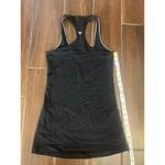 Lululemon black athletic tank‎ racer back Lulu Size 4 Photo 1