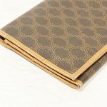 CELINE  Macadam Vintage Long PVC & Leather Bifold Wallet Photo 6