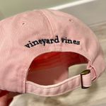 Vineyard Vines Pink Baseball Hat Cap Strap Back Blue Whale Cotton One Size Photo 4