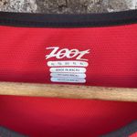 Zoot Cycling Jersey XL Red Sleeveless 1/2 Zip pockets Cyclist Summer Gear EUC Photo 3