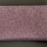 Kate Spade Burgess Court Small Slim Bifold Wallet Glitter Lilac Pink Purple Photo 0