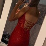 Sherri Hill Red Prom Dress Photo 1