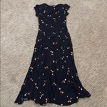 Capulet  Black Floral Dress Photo 2