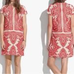 Madewell #100 Silk Asian Print Dress Photo 1