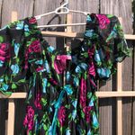 Betsey Johnson Betsy Johnson Big Roses Intimates Sheer Slip Dress S Photo 1