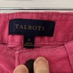 Talbots Pink Corduroy  Pants Photo 4
