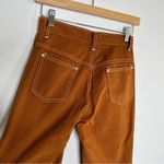 Vintage 60’s Burnt Orange Straight Flare Leg Retro Jean Size 25 Photo 4