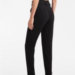 EXPRESS  Women’s Black Waist Tie High Waisted Paperbag Ankle Pant Sz 6R Photo 1