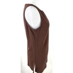Boston Proper  Women's Brown Nylon Spandex Sleeveless Tank Top Shirt Size Small Photo 2