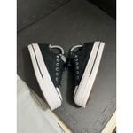 Converse  Chuck Taylor All Star Platform Sneakers Black White Canvas Womens 8 Photo 3