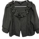 Mossimo black and white cape like blazer in large Photo 0