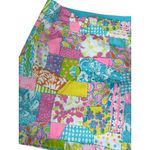 Lilly Pulitzer Womens Multi Patchwork Reversible Skirt Sz 4 Photo 3