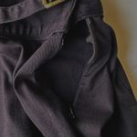 Ralph Lauren Lauren Pencil Skirt Sz M Modest Black Side Zip Double Metal… Photo 8