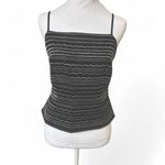 Ann Taylor VINTAGE 90'S 100% SILK ANN TAYLOR PETITES STRIPED CAMI TANK BLOUSE 8 MEDIUM Photo 3