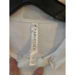 Fabletics ‎ White Floral Quarter Zip Long Sleeve Hoodie Activewear Photo 2