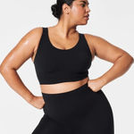 Spanx FlexFeel High Impact Sports Bra black size 36D Photo 0