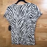 International concepts INC  Medium Sahara Zebra Print Top Photo 1
