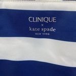 Kate Spade X Clinique Blue & White Striped Tote Bag Photo 4