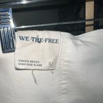 We The Free Venice Beach High Rise Flare NWT Size 31 in Ivory Photo 6