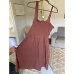 a.n.a NWTs . Smocked Maxi Dress Pockets Ruffle Cottagecore Feminine Prairie Boho Photo 3