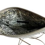 Rebecca Minkoff  Gray Leather Crossbody Moto Bag Chain Strap Photo 8