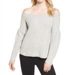 Rebecca Minkoff Cashmere Off the Shoulder Sweater Photo 9