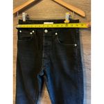 Helmut Lang  Jeans Dark Black Lo Cigarette Straight legs size 26 women 29 men Photo 5