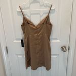 West of Melrose Elegant Tan Sleeveless Dress Photo 1