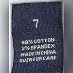 Amethyst Jeans 1101 Amethyst Flare Jeans 7 (30x32.5)  Low Rise Flap Pockets Stretch Distressed Photo 7