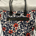 Trina Turk Tote Jarsin De Paris Floral Print NWT Crossbody Strap Photo 0