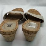 White Mountain Cream and Brown Wedge Sandals 11 W/Cork, Burlap sole
NEW Photo 2