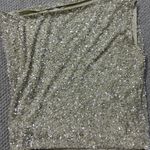 Retrofête Gold Sequin Top Photo 3