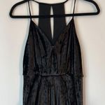 BCBGeneration BCBG Velvet Faux-Wrap Side Slit Midi Dress Size S 🟨 Photo 4