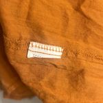 ZARA ✨ Women's Terracotta Embroidered Jumpsuit Burnt Orange Sz Small Dress✨ Photo 7