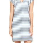 Madewell Women's Blue Striped Vacances T-Shirt Dress Size Small Photo 0