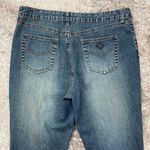 Angels Vintage Y2K 90s Floral Stitchwork Sequin High Rise Flare Leg Petite Jeans Photo 8