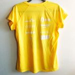 Disney RunDisney Princess Half Marathon Tech V Neck Tee Sz L EUC 2020 Yellow Photo 10